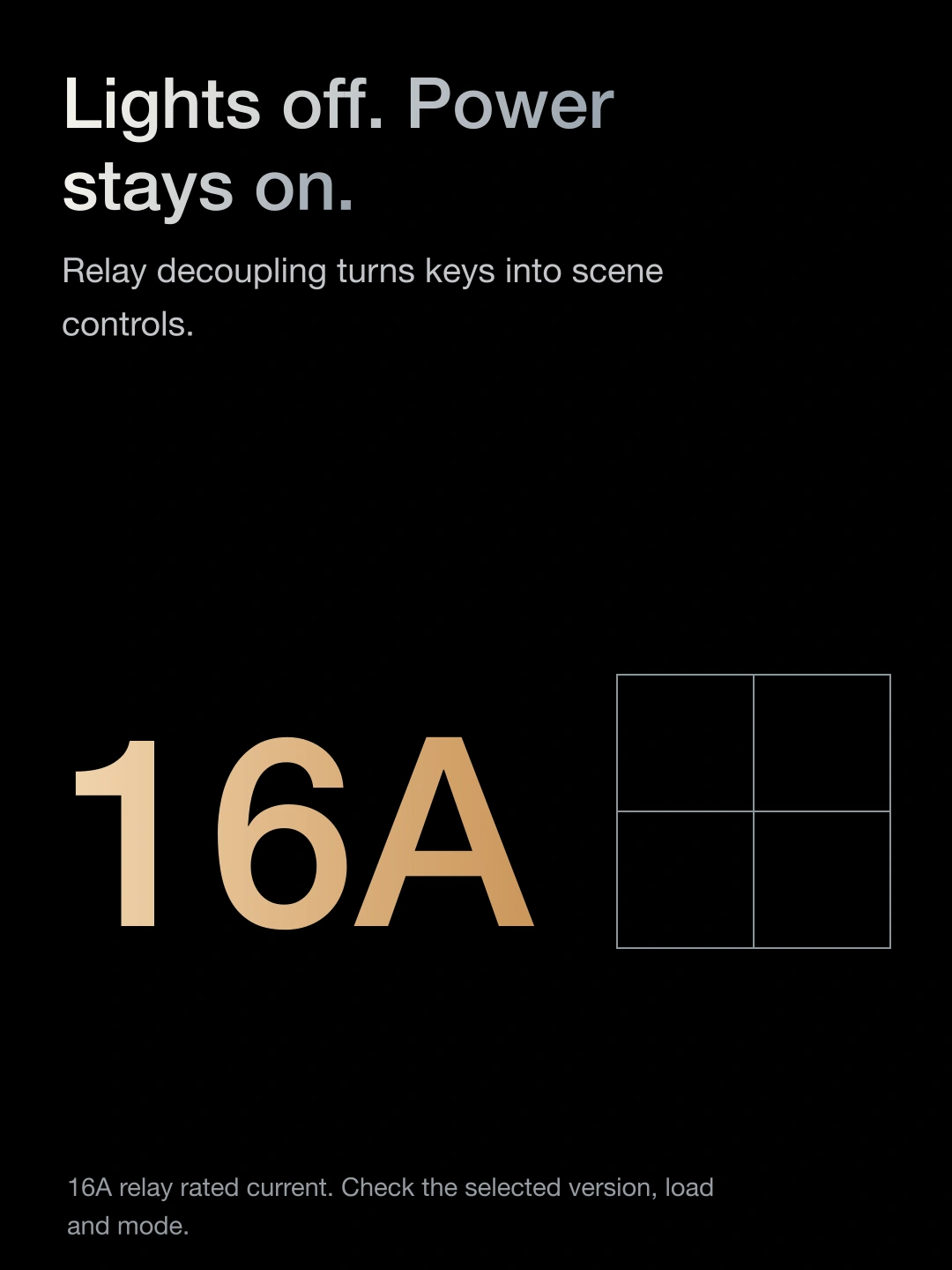 JINK smart wall switch 8E · Scenes & features 3