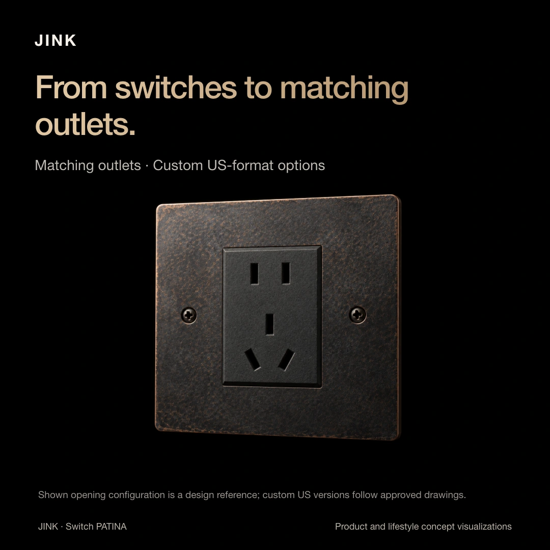 JINK solid brass toggle switch PATINA · Highlights 5