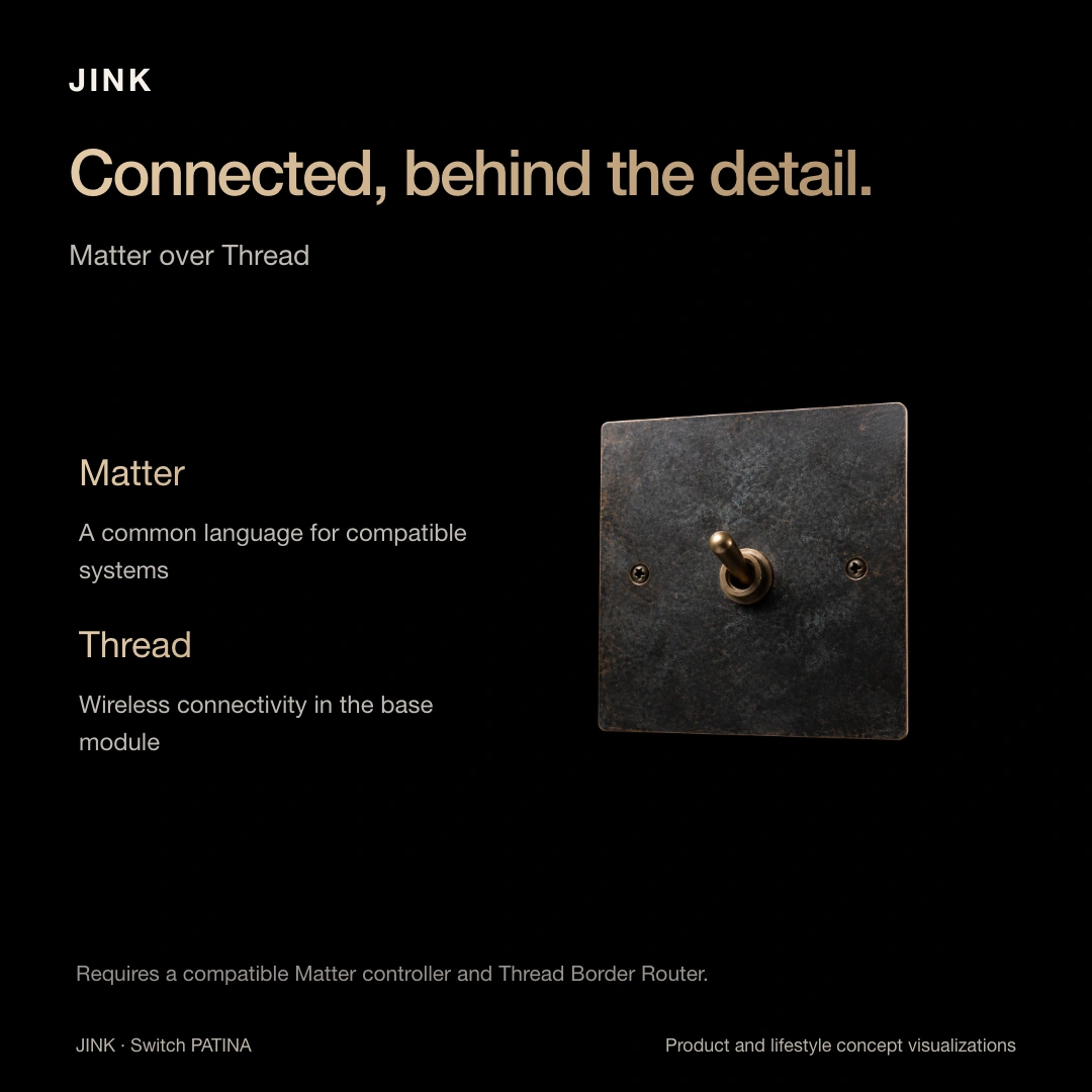 JINK solid brass toggle switch PATINA · Highlights 4