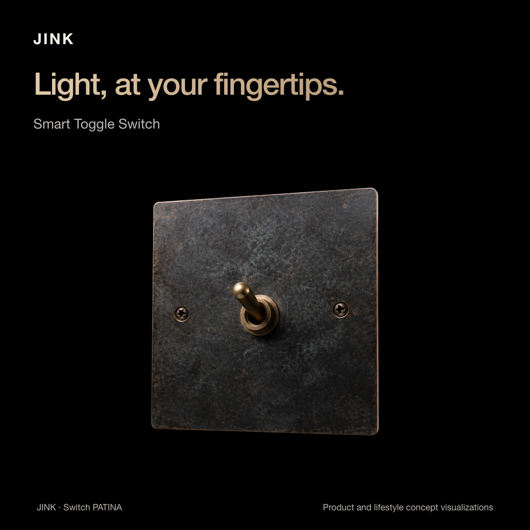 JINK solid brass toggle switch PATINA · Highlights 1