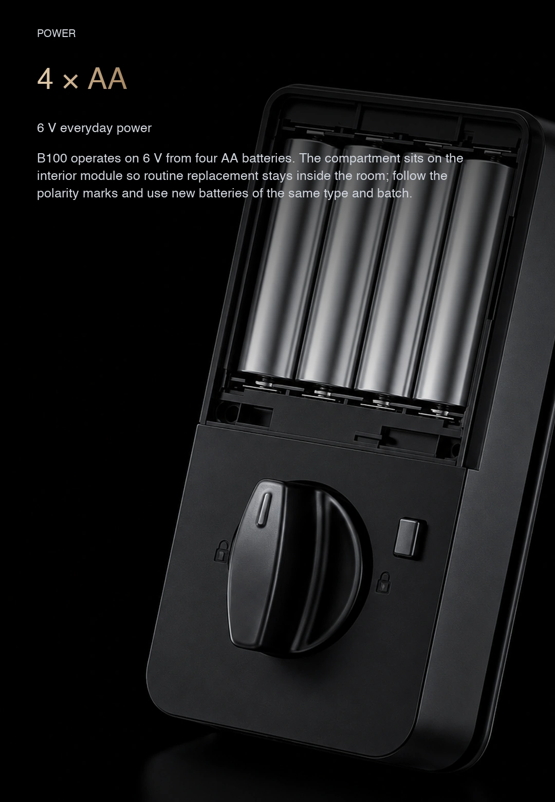 JINK smart lock B100 product story · part 7