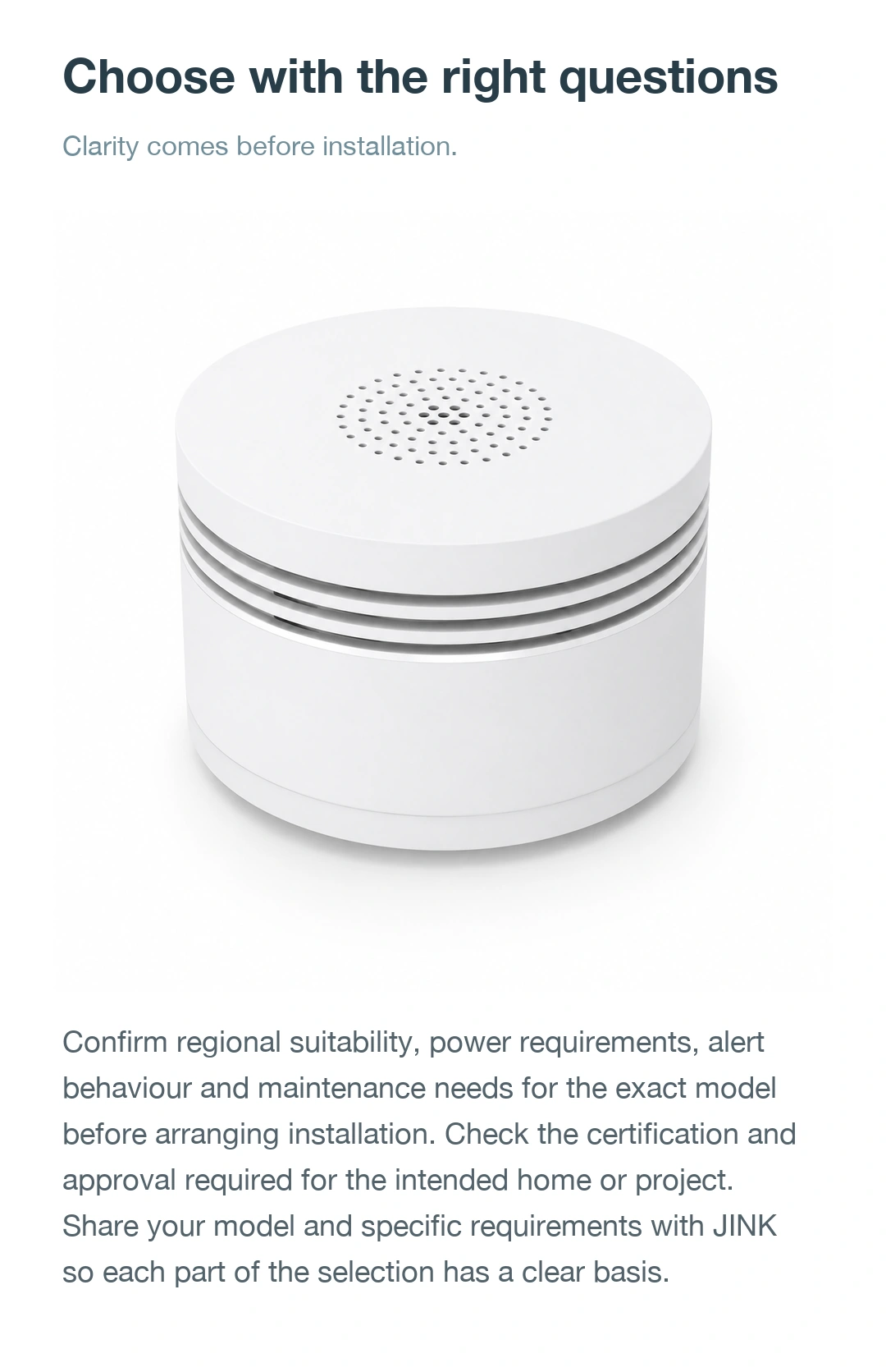 JINK smoke alarm MIR-SM200 product story · part 14