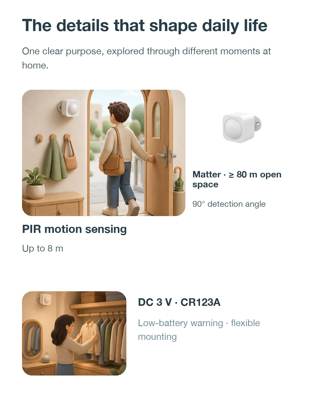 JINK PIR Motion Sensor product story · part 2