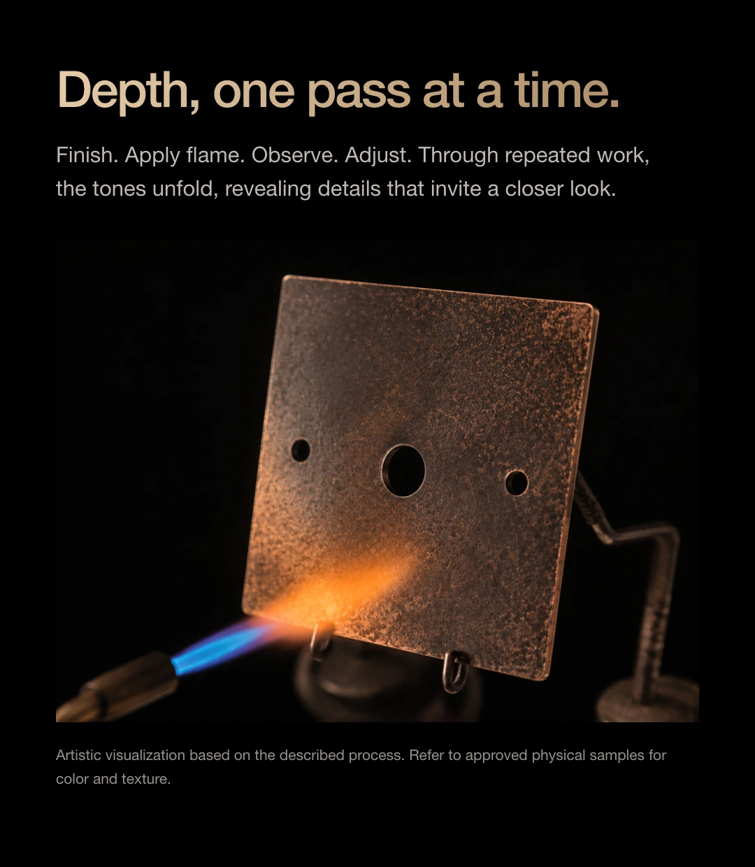 JINK solid brass toggle switch PATINA product story · part 5