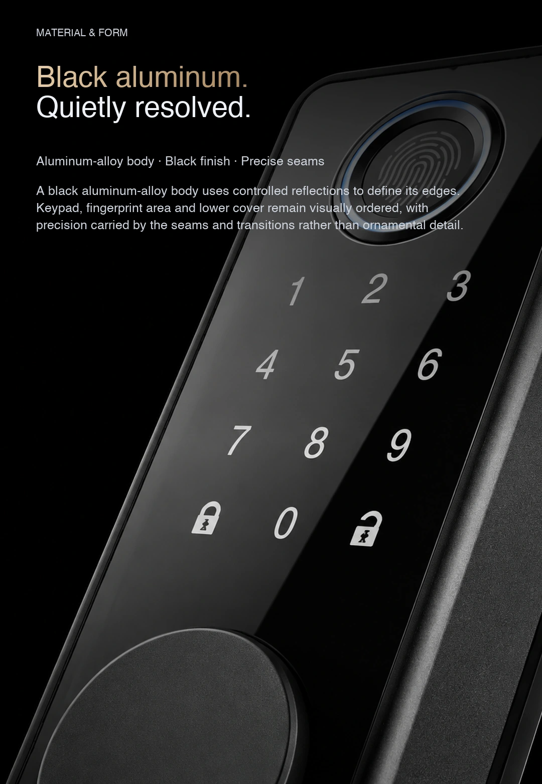 JINK smart lock B100 product story · part 12