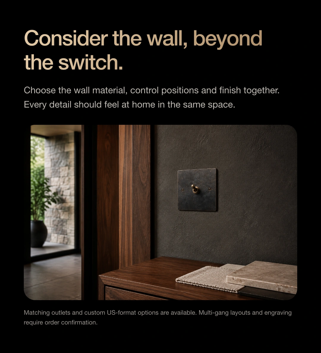 JINK solid brass toggle switch PATINA product story · part 9