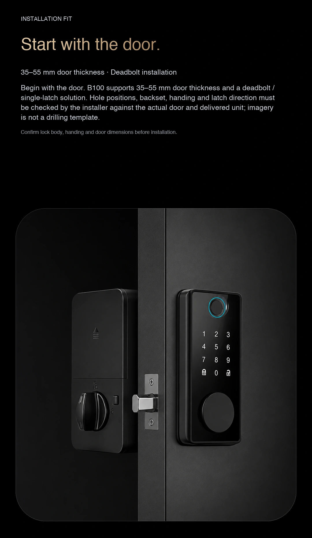 JINK smart lock B100 product story · part 13