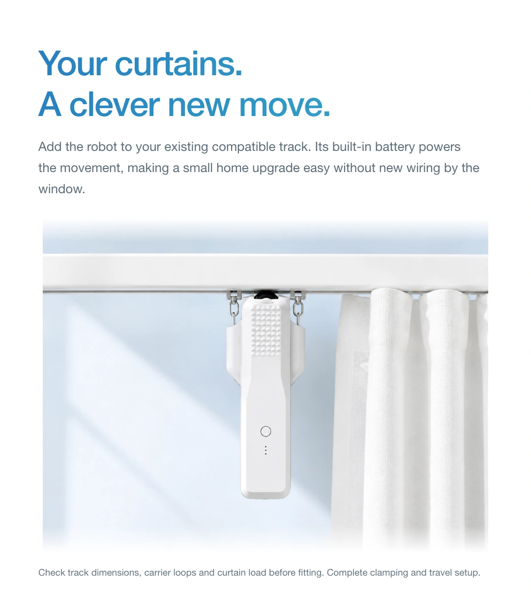 JINK smart curtain robot ZM86EL-2 product story · part 3