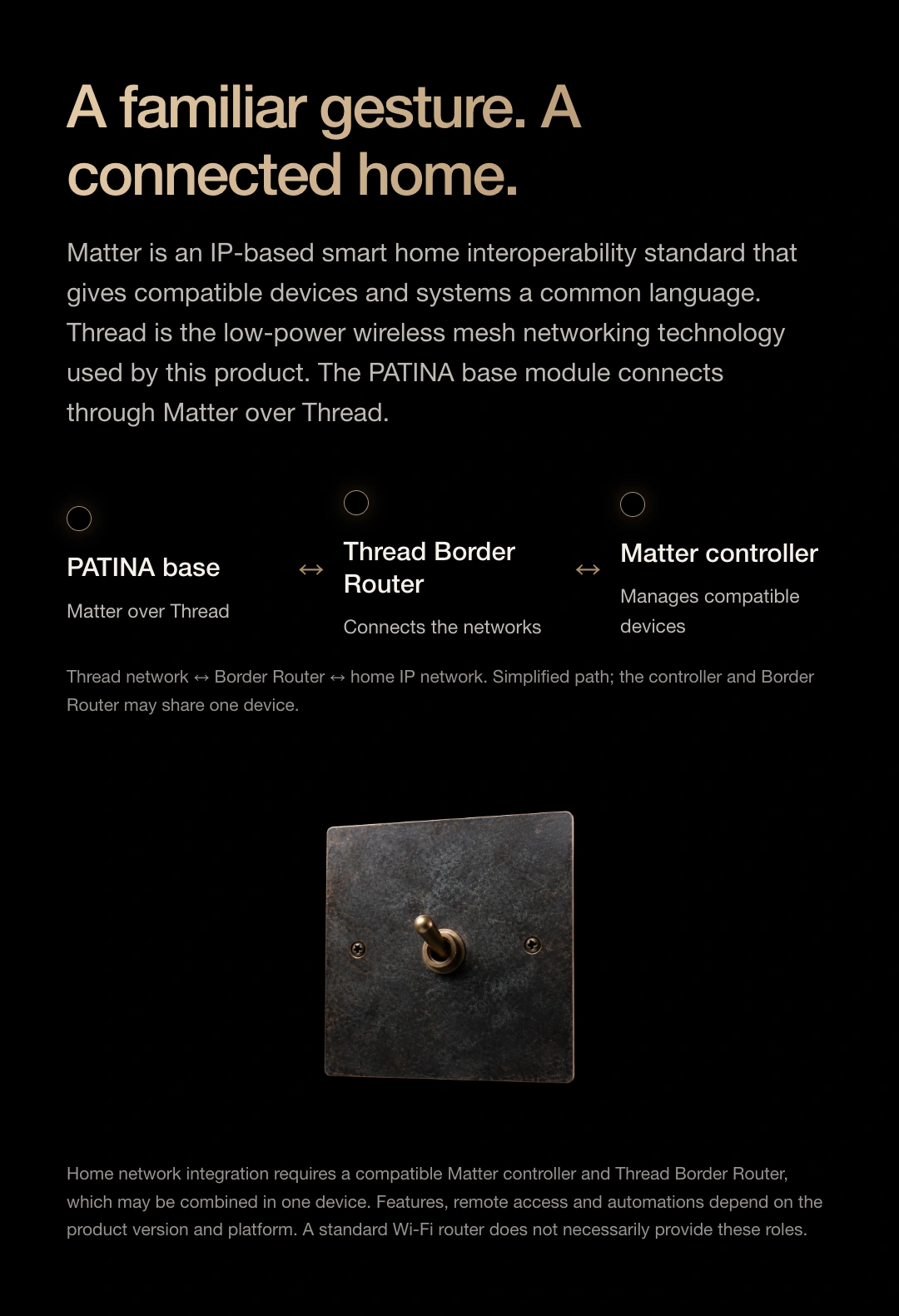 JINK solid brass toggle switch PATINA product story · part 14