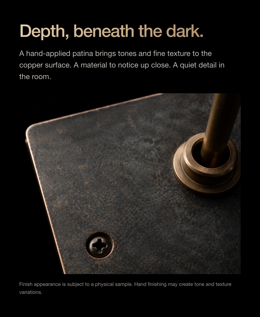 JINK solid brass toggle switch PATINA product story · part 3