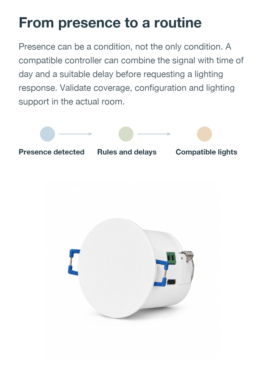 JINK presence sensor T2 product story · part 11