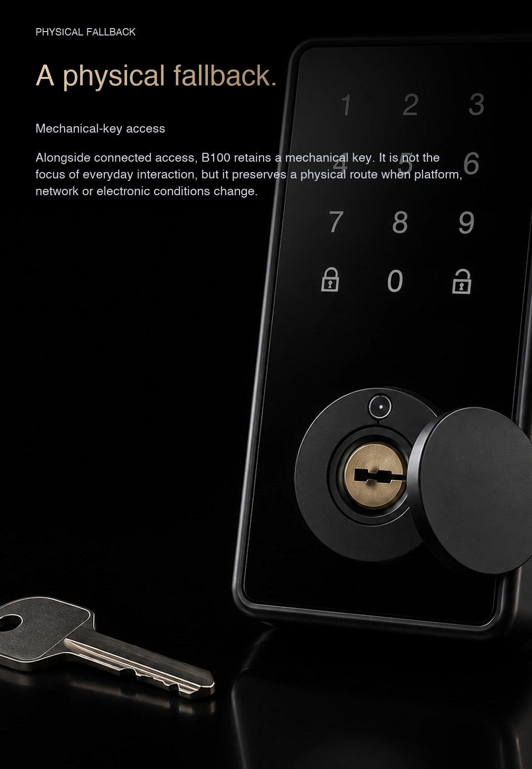 JINK smart lock B100 product story · part 8