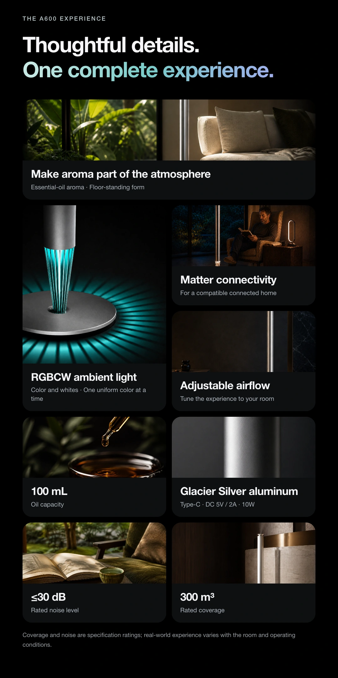 JINK A600 Smart Aroma Diffuser product details, Part 2
